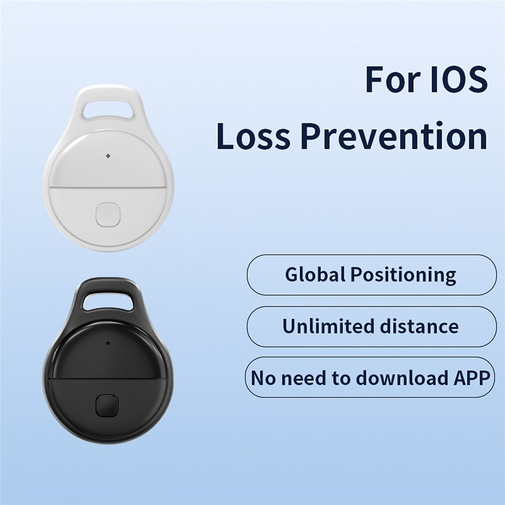 JHX05 IP65 Waterproof Multi User Item Keychain Tracker 7-Day Movement History Finder for iOS Only