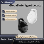 JHX05 IP65 Waterproof Multi User Item Keychain Tracker 7-Day Movement History Finder for iOS Only