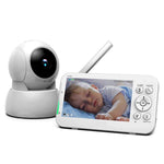 SP960 5-tums babyvakt tvåvägs ljudintercom 720P HD-skärm fullvy RC-hemkamera nattseende