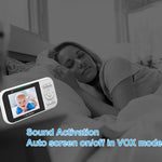 SP218 2.8 Inch Baby Monitor Two-Way Audio Intercom 320P Display Night Vision Infant Camera
