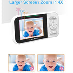 SP218 2.8 Inch Baby Monitor Two-Way Audio Intercom 320P Display Night Vision Infant Camera