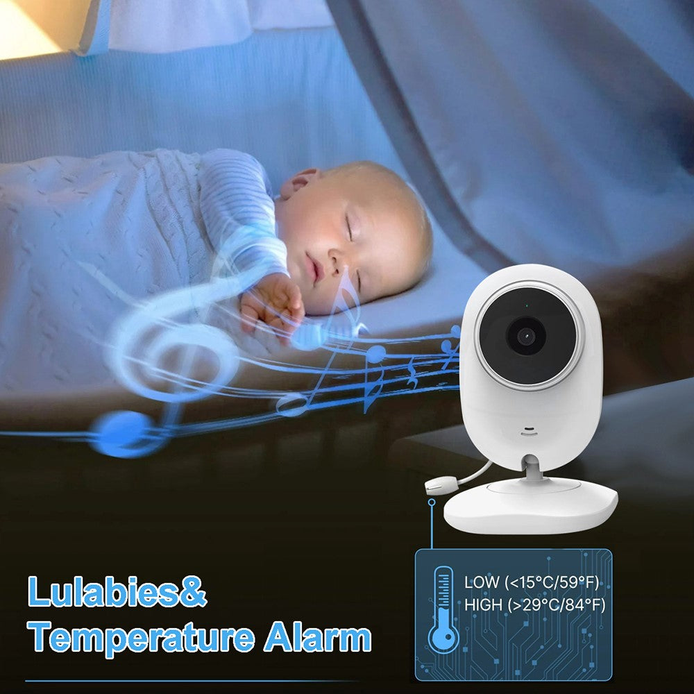 SP218 2.8 Inch Baby Monitor Two-Way Audio Intercom 320P Display Night Vision Infant Camera