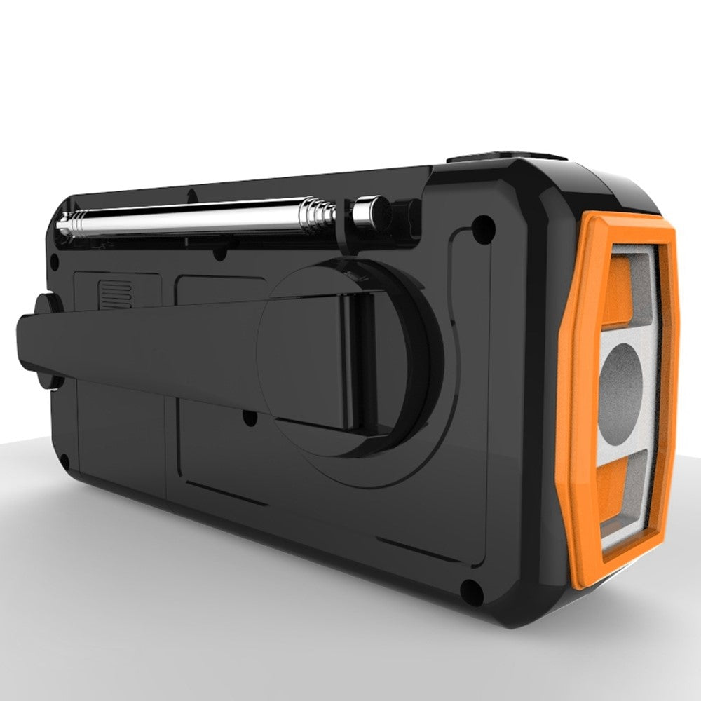 DAB376BT Outdoor Emergency Hand Crank Solar Radio with Power Bank Function DAB  /  FM Radio with Reading Light