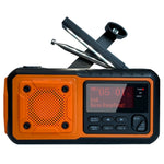 DAB376BT Outdoor Emergency Hand Crank Solar Radio with Power Bank Function DAB  /  FM Radio with Reading Light