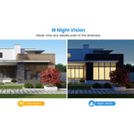 T52 WiFi Trådlös Smart Video Dörrklocka Nattseende HD 1080P Tvåvägs Ljud Rörelsedetektering Dörrklocka
