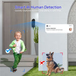 M52 HD Night Vision Wireless Smart Video Doorbell Two Way Audio PIR Motion Detection WiFi Door Bell