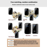 W906 300m Range Wireless Doorbell 60 Ringtones 5 Volume Levels Door Chime Kit, 1 Transmitter + 1 Receiver
