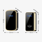 W906 300m Range Wireless Doorbell 60 Ringtones 5 Volume Levels Door Chime Kit, 1 Transmitter + 1 Receiver