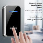 W906 300m Range Wireless Doorbell 60 Ringtones 5 Volume Levels Door Chime Kit, 1 Transmitter + 2 Receivers