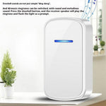 W906 300m Range Wireless Doorbell 60 Ringtones 5 Volume Levels Door Chime Kit, 1 Transmitter + 2 Receivers