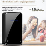 FA8 Self Powered Home Wireless Doorbell 60 Ringtones 5 Volume Levels Door Chime Kit, 1 Transmitter + 1 Receiver