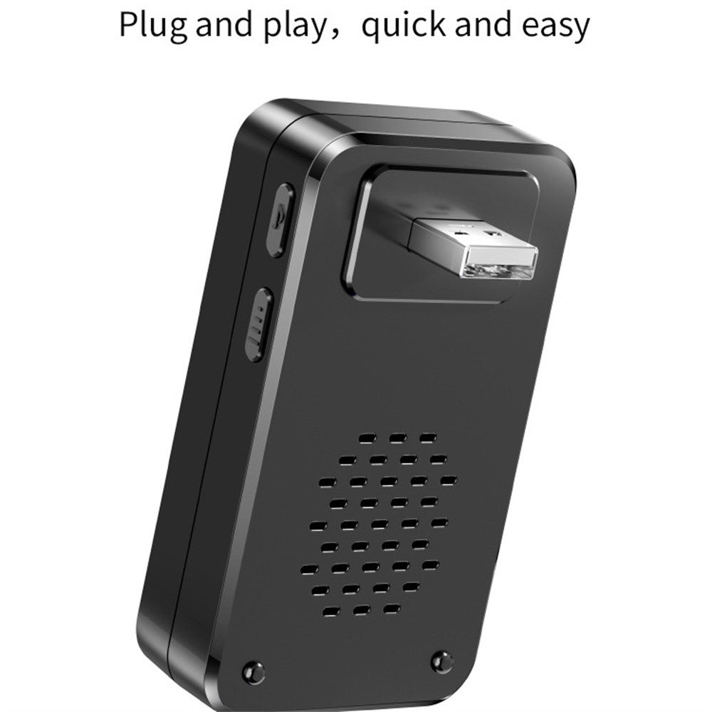 A80 Wireless USB Doorbell for Home 150m Range 60 Melodies 5 Volume Levels Door Chime, 1 Transmitter + 1 Receiver