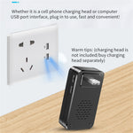 A80 Wireless USB Doorbell for Home 150m Range 60 Melodies 5 Volume Levels Door Chime, 1 Transmitter + 1 Receiver