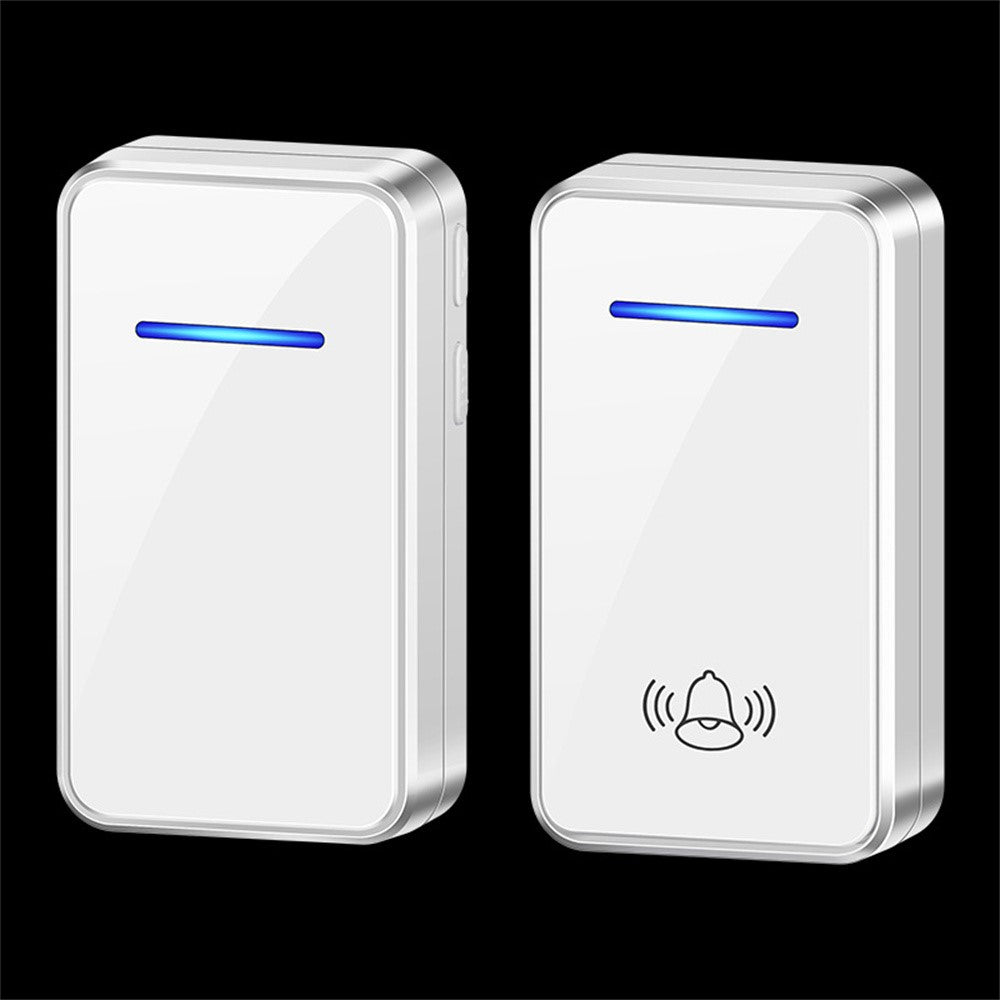 A80 Wireless USB Doorbell for Home 150m Range 60 Melodies 5 Volume Levels Door Chime, 1 Transmitter + 1 Receiver