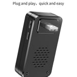 A80 Wireless USB Doorbell for Home 150m Range 60 Melodies 5 Volume Levels Door Chime, 1 Transmitter + 2 Receivers