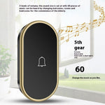 A18 For Elderly SOS Emergency Call Button 60 Melodies Adjustable Volume 300m Wireless Alarm System, 2 Watch Buttons + 1 EU Plug Receiver