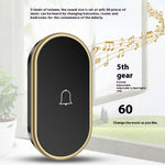 A18 For Elderly SOS Emergency Call Button 60 Melodies 300m Wireless Alarm System, 1 Watch Button + 1 Lanyard Button + 1 EU Plug Receiver