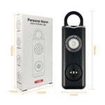 AF-2004 Personal Alarm Keychain Self Defense Device Rechargeable Electronic Safety Alarm for Students