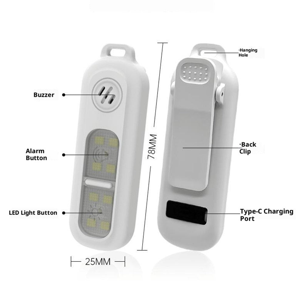 AF-2006 Utomhus Nattljus Armband Personlig Larmanordning Säkerhetsvarningslampa för Cykling/Jogging