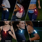 AF-2006 Utomhus Nattljus Armband Personlig Larmanordning Säkerhetsvarningslampa för Cykling/Jogging