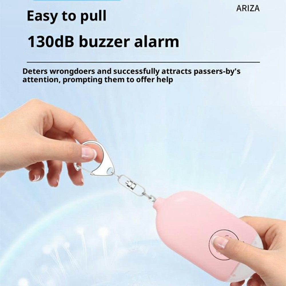 B300 Rechargeable Personal Alarm Flashlight Smart Anti-Wolf Device Outdoor Personal Security Alarm