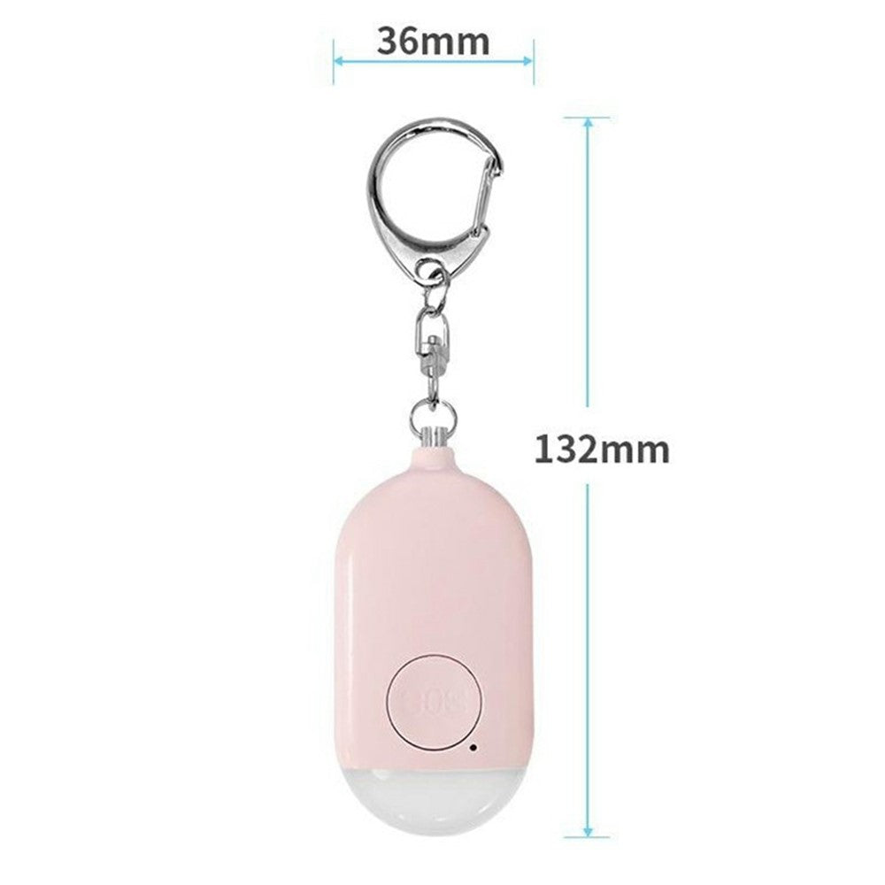 B300 Rechargeable Personal Alarm Flashlight Smart Anti-Wolf Device Outdoor Personal Security Alarm