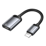 ESSAGER 15cm 2-i-1 lydadapter Type-C hun til iP han Opladning Lyd DAC Digital Afkodning