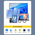ESSAGER 15cm 2-i-1 lydadapter Type-C hun til iP han Opladning Lyd DAC Digital Afkodning
