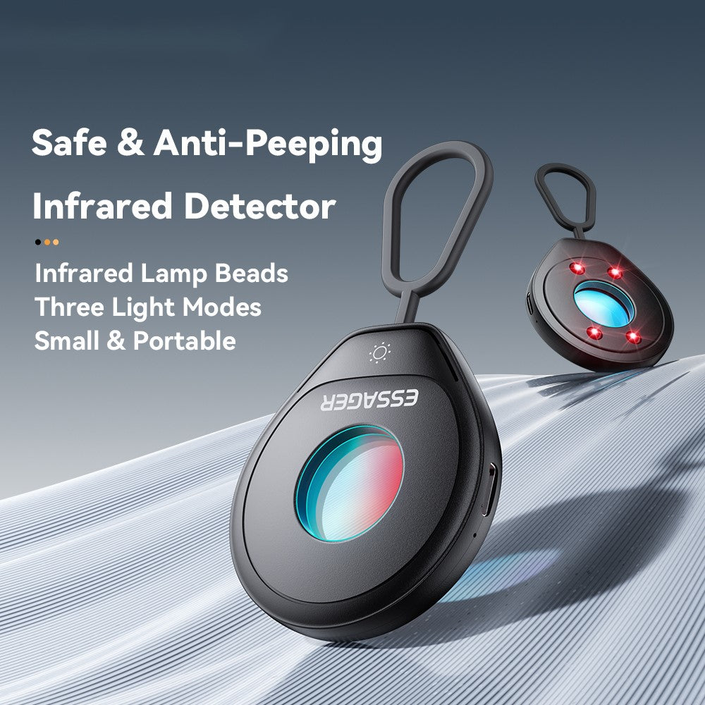 ESSAGER Infrared Detector Anti Spy Camera Finder Type-C Rechargeable Mini Portable Security Device