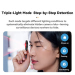 ESSAGER Infrared Detector Anti Spy Camera Finder Type-C Rechargeable Mini Portable Security Device