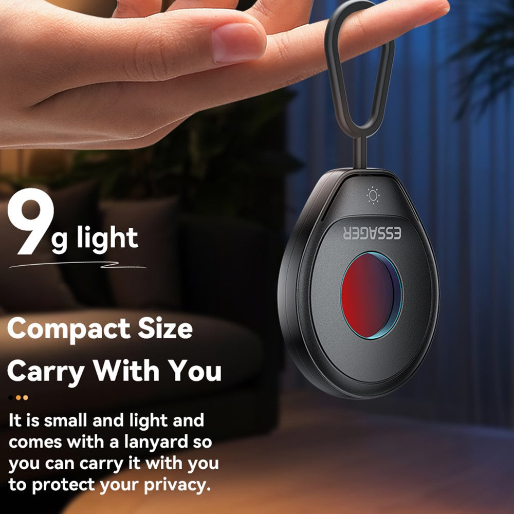 ESSAGER Infrared Detector Anti Spy Camera Finder Type-C Rechargeable Mini Portable Security Device