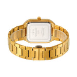 SKMEI 9373 Stainless Steel Strap Quartz Watch with Calendar Function Business Men Analog Display Wristwatch