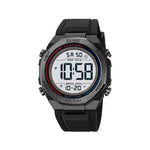 SKMEI 2513 For Men Multi-Function Digital Watch Alarm Clock Stopwatch Electronic Wristwatch with EL Backlight