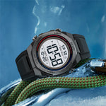 SKMEI 2513 For Men Multi-Function Digital Watch Alarm Clock Stopwatch Electronic Wristwatch with EL Backlight