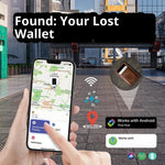 K18 Smart Föremålssökare Vattentät Anti-Loss Tracker med Varning för Nycklar / Plånböcker / Bagage
