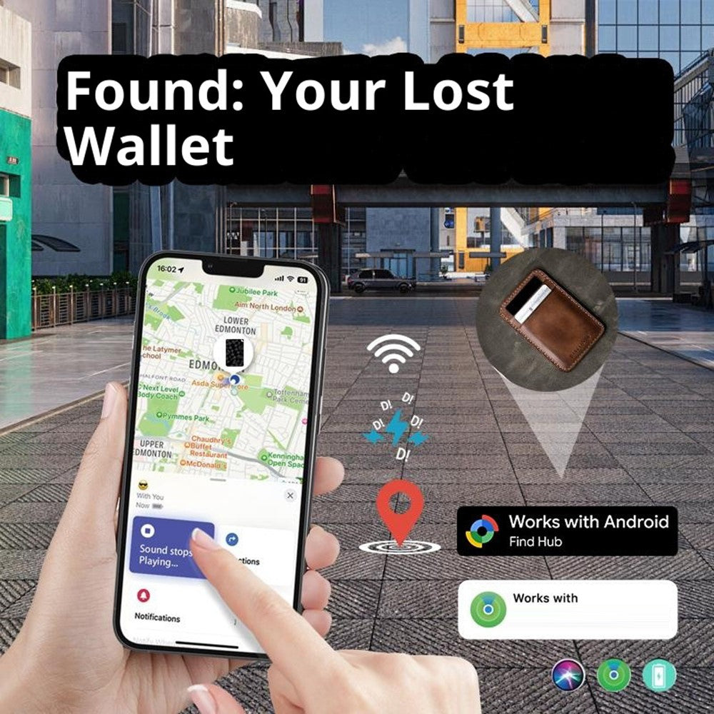 K18 Smart Föremålssökare Vattentät Anti-Loss Tracker med Varning för Nycklar / Plånböcker / Bagage