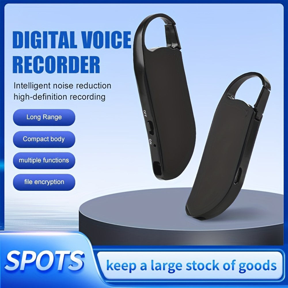 V11 8GB Digital Voice Recorder Multi-function Smart Noise Reduction Voice Activated MP3 Player USB Drive