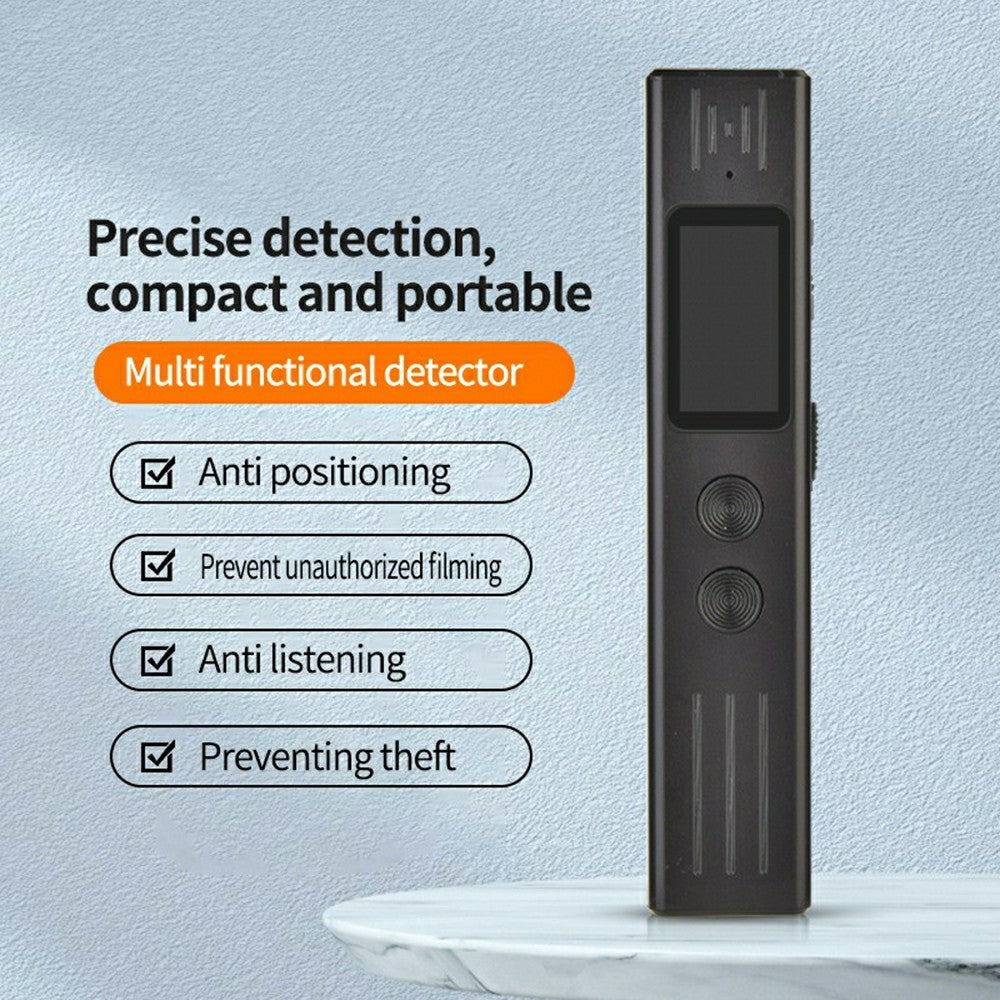 ZD09 Wireless Signal Scanner Adjustable Sensitivity Hidden Camera Finder Anti-Positioning Infrared Camera Detector
