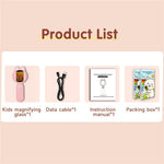 XM020A Digital Microscope for Kids 2.0 Inch IPS Color Screen Magnifier 4X Zoom LED Illumination STEM Learning Tool