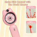 XM020A Digital Microscope for Kids 2.0 Inch IPS Color Screen Magnifier 4X Zoom LED Illumination STEM Learning Tool