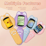 XM020A Digital Microscope for Kids 2.0 Inch IPS Color Screen Magnifier 4X Zoom LED Illumination STEM Learning Tool