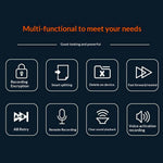N36 8GB Digital Voice Recorder with A-B Repeat One-Click Recording Pen HD Noise Reduction
