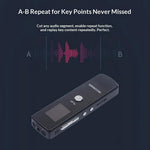 N36 8GB Digital Voice Recorder with A-B Repeat One-Click Recording Pen HD Noise Reduction