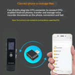 N36 8GB Digital Voice Recorder with A-B Repeat One-Click Recording Pen HD Noise Reduction