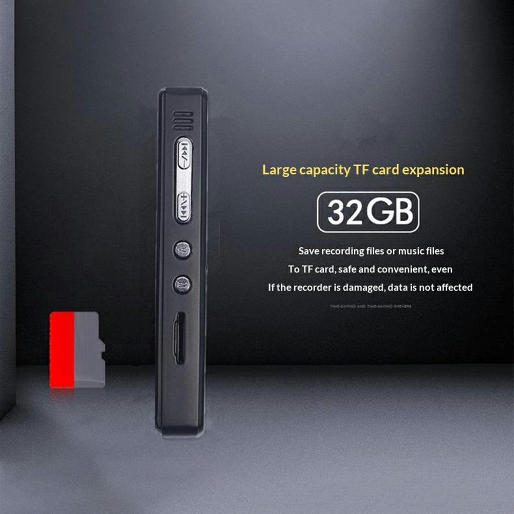 N36 8GB Digital Voice Recorder with A-B Repeat One-Click Recording Pen HD Noise Reduction