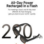 G2 8MP AI Smart Photo Glasses Anti-Shake First-Person View Glasses with Translation Video Recording Interchangeable Lens