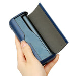 For IQOS ILUMA Prime  /  ILUMA I Prime Protective Case PU Leather PC Anti-Drop Cover
