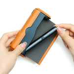 For IQOS ILUMA Prime  /  ILUMA I Prime Protective Case PU Leather PC Anti-Drop Cover