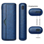 For IQOS ILUMA Prime  /  ILUMA I Prime Protective Case PU Leather PC Anti-Drop Cover