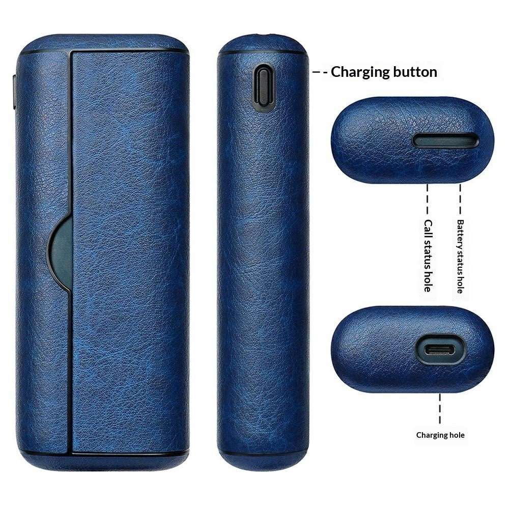 For IQOS ILUMA Prime  /  ILUMA I Prime Protective Case PU Leather PC Anti-Drop Cover